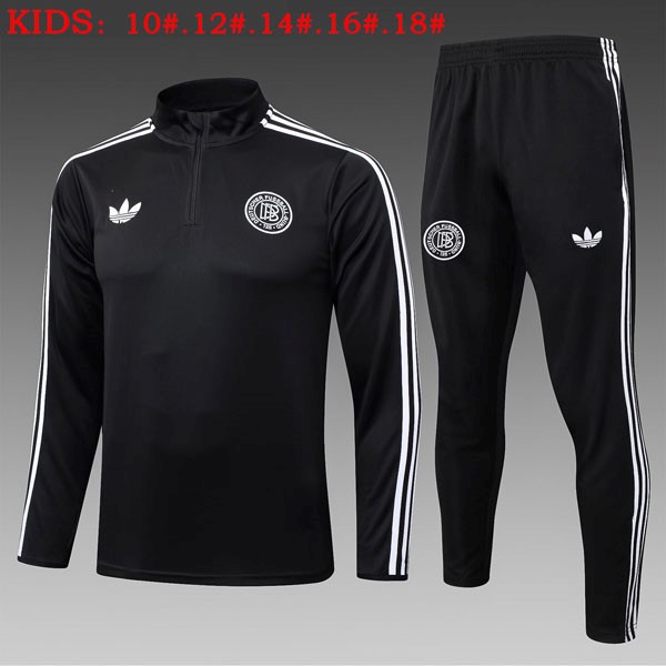 Ninos Sudadera De Training Alemania 2025-2026 Negro 5